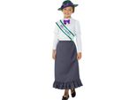 Smiffys - Costume - Ragazze SM2327 (128-134) (Grigio/Bianco/Verde)