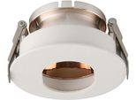 Plafoniera V-TAC GU10 Da Incasso Bianco/Oro Rosa Tonda VT-874