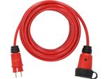 Brennenstuhl 9161100210 Cavo Di Alimentazione 16 A Nero, Rosso 10 M H07BQ-F 3G 1,5 Mm² (9161100210)