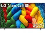 Lg Nanocell Ai NANO80 55NANO80A3B Tv 55 Pollici 4K Ultra Hd Smart Tv Wi-Fi Nero