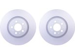 2X Hella 8DD 355 115-591 Disco Freno, Asse Anteriore