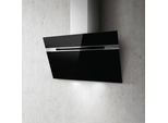 Cappa Inclinata Decorativa 90Cm 735M3/H Nera Elica Stripe Bl/A/90/Lx