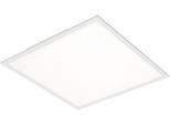 Briloner Leuchten Led Deckenleuchte "7192016 Simple", Schwarz, Leuchten, Deckenlampe, 59,5X59,5X6Cm, Weiß, 38W, Wohnzimmer, Schlafzimmer, Flur, Led Deckenleuchte