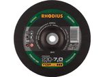 Rhodius 200413 RS66 Grinding Disc Stone, Die-Cast 10 Pc(S)