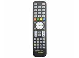 Bravo Techno 1 Telecomando Universale Ir Wireless Per Tv, Dtt, Dvd, Blu-Ray, Vcr Nero