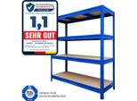 Sistema Di Scaffalature Ad Ampio Raggio Sistema Di Scaffalature Per Carichi Pesanti Sistema Di Scaffalature Per Cantine Giant Selection Blu 177X160X60 Cm