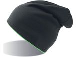 Atlantis | Extreme Beanie / Cap - Colore: Nero/Verde Fluo - Taglia: Unica