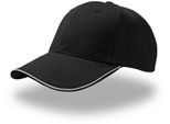 Atlantis Refl | Damen Reflect 6-Panel-Cap / Chiusura Con Fibbia - Colore: Nero - Taglia: Unica
