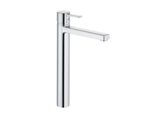 Kludi Zenta Mitigeur Monocommandé Pour Lavabo, Hauteur De Bec 260Mm, Sans Garniture D'éCoulement, Chrome, 382570575, 382570575