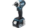 Avvitatore A Impulsi Makita - 175 Nm 18 V Li-Ion (Scatola Makpac) - DTD154ZJ