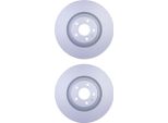 2X Hella 8DD 355 129-371 Disco Freno, Asse Anteriore