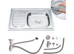 Lavello Da Cucina Lavello Da Incasso Lavello Siphon Acciaio Inox Cucina Lavello In Acciaio Inox