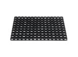 Zerbino Ad Anelli Aperti In Gomma Nera L800Xl1200Xs22Mm