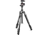 Manfrotto Befree 2N1 Treppiede Per Fotocamere Digitali/Film 3 Gambe Nero, Argento