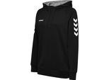 Hummel Hmlgo Felpa Con Cappuccio In Cotone Donna Nero Nero S