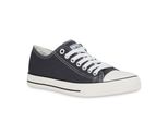 Mytrendshoe Scarpe Da Ginnastica Da Uomo Scarpe Sportive In Tessuto Allacciate 94238, Colore: Grigio Scuro Lucky, Taglia: 36