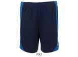 Sols Teamsport 01718 | Olimpico Contrast Short - Colore: French Navy/Royal Blue - Taglia: L