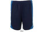 Sols Teamsport 01718 | Olimpico Contrast Short - Colore: French Navy/Royal Blue - Taglia: S