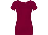 X.O By Promodoro 1545 | Maglietta Donna A Girocollo, Cotone Pettinato - Colore: Berry - Taglia: M