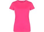 X.O By Promodoro 1505 | Maglietta Girocollo Da Donna, Cotone Pettinato - Colore: Bright Rose - Taglia: Xxl