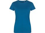 X.O By Promodoro 1505 | Maglietta Girocollo Da Donna, Cotone Pettinato - Colore: Petrolio - Taglia: Xxl