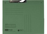 Raccoglitore A Libro Elba Con Tasca, Din A4, Cartoncino Manila, Verde