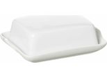 Ritzenhoff & Breker Bianco Butterdose, Butter Dose, ButterbehäLter, Geschirr, Porzellan, Weiß, 18 Cm, 78589