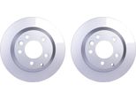 2 Dischi Freno Posteriori Hella Per Audi Porsche Vw Q7