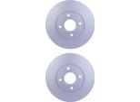 2X Hella 8DD 355 118-181 Disco Freno, Asse Anteriore