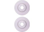2X Hella 8DD 355 105-491 Disco Freno, Asse Anteriore