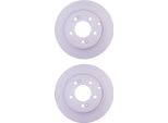2X Hella 8DD 355 128-841 Disco Freno Asse Posteriore