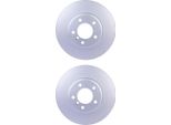 2X Hella 8DD 355 128-111 Disco Freno, Asse Anteriore