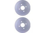 2 Dischi Freno Posteriori Hella Per Ford Tvr Fiesta Berlina Fiesta V