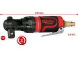 Ks Tools 1/2" Slimpower Mini Cricchetto Ad Aria Compressa 34Nm 515.5515"