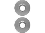 2X Hella 8DD 355 100-331 Disco Freno, Asse Anteriore