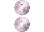 2X Hella 8DD 355 103-191 Disco Freno Asse Posteriore