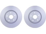 2X Hella 8DD 355 117-861 Disco Freno, Asse Anteriore