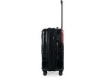 Suitline - Set Di 3 Valigie A Rotelle Valigia Rigida 4 Ruote Bagaglio A Mano Trolley E Valigia Da Stiva Valigia Da Viaggio Espandibile Set Di Valigie Da Viaggio Valigia Rigida Abs, Tsa, Nero