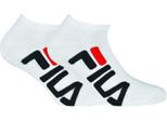 Fila F9199 Invisible 2-Pack Bianco 43-46 Calze Fitness