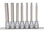 Ks Tools Set Di Bussole Da 3/8" Esagonali Lunghe 7 Pezzi - 911.1560"