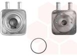 Van Wezel 82003154 Radiatore Dell'olio Motore Per Hyundai Tucson (Jm) Santa FÉ I (Sm) Trajet (Fo) Accent Ii (Lc) Accent Ii Berlina (Lc) Elantra Berlina