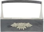 Portabottiglie Clayre & Eef 45X21X34 Cm In Legno Grigio