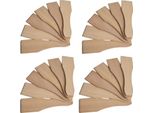 Syntrox Design Spatola Universale In Legno Per Raclette Spingi Raclette Spatola Giradischi 24 Pz.