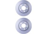 2 Dischi Freno Anteriori Hella Per Audi Seat Skoda Streetscooter Vw