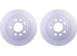 2X Hella 8DD 355 119-111 Disco Freno Asse Posteriore