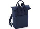 Bagbase Zaino Roll-Top Con Doppia Maniglia RW7125 (Taglia Unica) (Blu Navy)