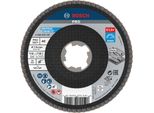 Bosch Disco Lamellare X571 Best For Metal Angolato 115 Mm K 40 Fibra 10 Pz