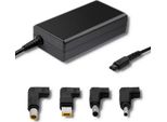 Qoltec 51761 Power Adapter Designed For Lenovo | 65W | 4 Plugs | +Power Cable