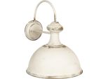 Applique Clayre & Eef 34X41X43 Cm In Ferro Bianco