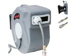 Avvolgitubo Per Aria Compressa Karpal 20 M Accessori Per Compressori Avvolgitubo Automatico Da 1/4" Portagomma A Parete"